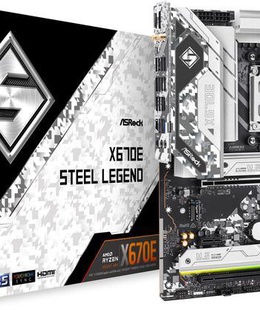  ASRock | B760M Steel Legend WiFi | Processor family Intel | Processor socket LGA1700 | DDR5 DIMM | Memory slots 4 | Supported hard disk drive interfaces SATA3  Hover