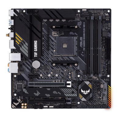  Asus | TUF GAMING B550M-PLUS WIFI II | Processor family AMD | Processor socket AM4 | DDR4 | Memory slots 4 | Chipset  B550 | microATX