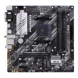  Asus | PRIME B550M-A WIFI II | Processor family AMD | Processor socket AM4 | DDR4 DIMM | Memory slots 4 | Supported hard disk drive interfaces 	SATA