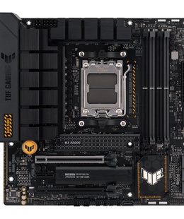  Asus | TUF GAMING B650M-PLUS WIFI | Processor family AMD | Processor socket AM5 | DDR5 DIMM | Memory slots 4 | Supported hard disk drive interfaces 	SATA  Hover