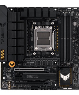  Asus | TUF GAMING B650M-PLUS | Processor family AMD | Processor socket  AM5 | DDR5 DIMM | Memory slots 4 | Supported hard disk drive interfaces 	SATA  Hover