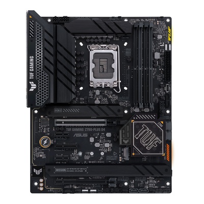  Asus | TUF GAMING Z790-PLUS D4 | Processor family Intel | Processor socket  LGA1700 | DDR4 DIMM | Memory slots 4 | Supported hard disk drive interfaces 	SATA