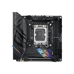  Asus | ROG STRIX B760-I GAMING WIFI | Processor family Intel | Processor socket LGA1700 | DDR5 SDRAM | Supported hard disk drive interfaces M.2