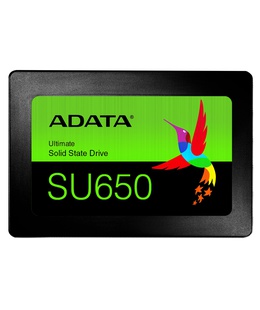  ADATA | Ultimate SU650 | 512 GB | SSD form factor 2.5 | Solid-state drive interface SATA 6Gb/s | Read speed 520 MB/s | Write speed 450 MB/s  Hover