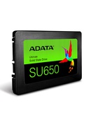  ADATA | Ultimate SU650 | 512 GB | SSD form factor 2.5 | Solid-state drive interface SATA 6Gb/s | Read speed 520 MB/s | Write speed 450 MB/s Hover