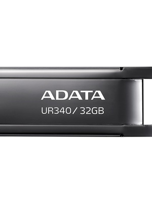ADATA | USB Flash Drive | UR340 | 32 GB | USB 3.2 Gen1 | Black  Hover
