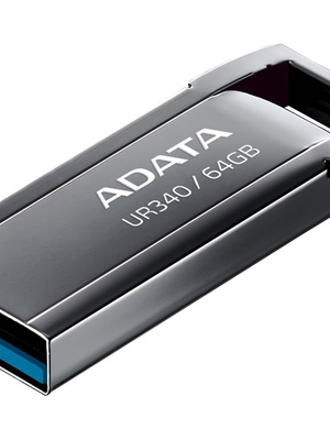  ADATA | USB Flash Drive | UR340 | 128 GB | USB Flash Drive | Black  Hover