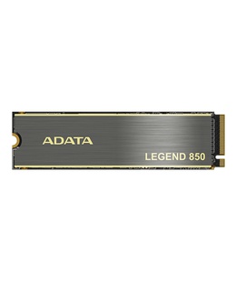  ADATA LEGEND 850 PCIe M.2 SSD 512GB | ADATA | LEGEND 850 | 512 GB | SSD form factor M.2 2280 | Solid-state drive interface PCIe Gen4x4 | Read speed 5000 MB/s | Write speed 2700 MB/s  Hover