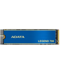  ADATA LEGEND 700 | 256 GB | SSD form factor M.2 2280 | Solid-state drive interface PCIe Gen3 x4 | Read speed 2000 MB/s | Write speed 1600 MB/s  Hover