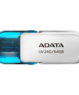  ADATA | USB Flash Drive | UV240 | 64 GB | USB 2.0 | White  Hover