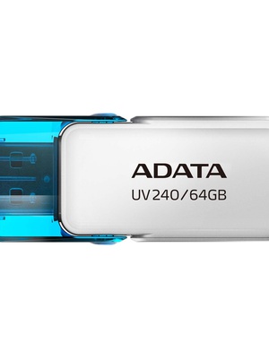  ADATA | USB Flash Drive | UV240 | 64 GB | USB 2.0 | White  Hover