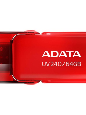  ADATA | USB Flash Drive | UV240 | 64 GB | USB 2.0 | Red  Hover