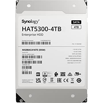  Synology | Hard Drive | HAT5300-4T | 7200 RPM | 4000 GB