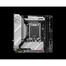  MSI | MPG B760I EDGE WIFI | Processor family Intel | Processor socket  LGA1700 | DDR5 DIMM | Memory slots 2 | Supported hard disk drive interfaces SATA