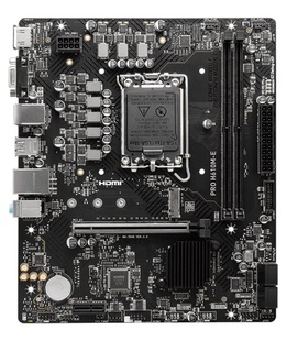  MSI | PRO H610M-E | Processor family Intel | Processor socket  LGA1700 | Supported hard disk drive interfaces SATA  Hover