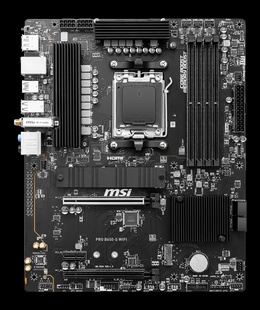 MSI | PRO B650-S WIFI | Processor family AMD | Processor socket AM5 | DDR5 | Supported hard disk drive interfaces SATA  Hover