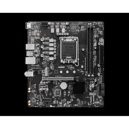  MSI PRO B760M-B DDR4 | Processor family Intel | Processor socket LGA1700 | DDR4 | Supported hard disk drive interfaces SATA