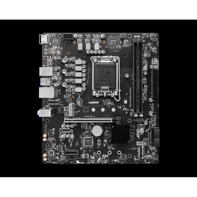  MSI PRO B760M-B DDR4 | Processor family Intel | Processor socket LGA1700 | DDR4 | Supported hard disk drive interfaces SATA