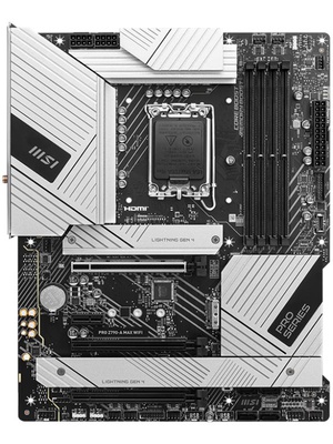  MSI | PRO Z790-A MAX WIFI | Processor family Intel | Processor socket LGA1700 | DDR5 UDIMM | Supported hard disk drive interfaces SATA  Hover