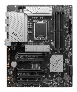  MSI | PRO B760-P II | Processor family Intel | Processor socket LGA1700 | DDR5 | Number of SATA connectors 4  Hover