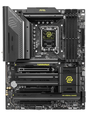  MSI MAG Z890 TOMAHAWK WIFI | Processor family Intel | Processor socket LGA1851 | DDR5 UDIMM | Supported hard disk drive interfaces SATA  Hover