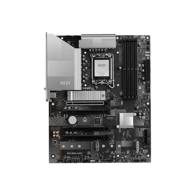  MSI PRO Z890-S WIFI | Processor family Intel | Processor socket LGA1851 | DDR5 UDIMM | Supported hard disk drive interfaces SATA