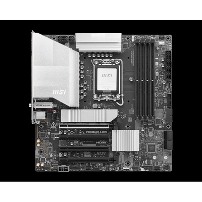  MSI PRO B860M-A WIFI | Processor family Intel | Processor socket LGA1851 | DDR5 | Supported hard disk drive interfaces SATA