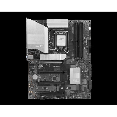  MSI PRO B860-P | Processor family Intel | Processor socket LGA1851 | DDR5 | Supported hard disk drive interfaces SATA
