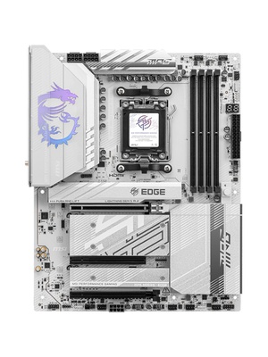  MSI MPG B850 EDGE TI WIFI | Processor family AMD | Processor socket AM5 | DDR5 | Supported hard disk drive interfaces SATA  Hover