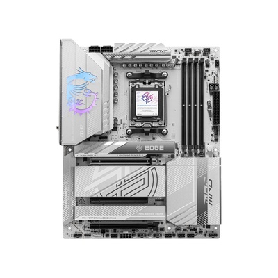  MSI MPG X870E EDGE TI WIFI | Processor family AMD | Processor socket AM5 | DDR5 | Supported hard disk drive interfaces SATA