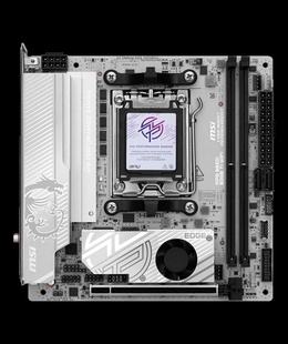  MSI MPG B850I EDGE TI WIFI | Processor family AMD B850 | Processor socket AM5 | DDR5 | Supported hard disk drive interfaces SATA  Hover