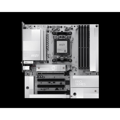  MSI PRO B850M-A WIFI PZ | Processor family AMD | Processor socket AM5 | DDR5 | Supported hard disk drive interfaces SATA