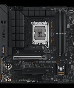  ASUS TUF GAMING B760M-PLUS | Asus | Processor family Intel B760 | Processor socket 1 x LGA1700 Socket | 4 DIMM slots - DDR5  Hover