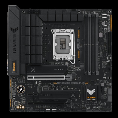  ASUS TUF GAMING B760M-PLUS | Asus | Processor family Intel B760 | Processor socket 1 x LGA1700 Socket | 4 DIMM slots - DDR5