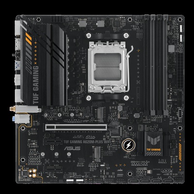 Asus | TUF GAMING A620M-PLUS WIFI | Processor family AMD | Processor socket AM5 | DDR5 DIMM | Memory slots 4 | Supported hard disk drive interfaces 	SATA