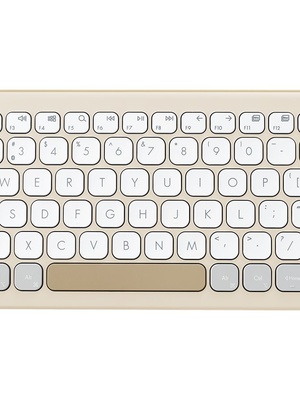 Tastatūra Asus KW100 | Keyboard | Wireless | US | Oat Milk | Bluetooth  Hover