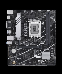  Asus | PRIME B760M-K | Processor family Intel | Processor socket LGA1700 | DDR5 DIMM | Number of SATA connectors 4  Hover