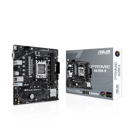  Asus | PRIME A620M-K | Processor family AMD | Processor socket AM5 | DDR5 DIMM | Memory slots 2 | Supported hard disk drive interfaces 	SATA