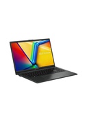 Asus | Vivobook E1504FA-BQ184W | Black | 15.6  | IPS | FHD | 1920 x 1080 pixels | 60 Hz | Non-Glare | AMD Ryzen 3 | 7320U | 8 GB | DDR5 | Solid-state drive capacity 512 GB | AMD Radeon Graphics | Windows 11 Home in S Mode | 802.11ax | Keyboard language English | Keyboard backlit | Warranty 24 month(s) | Battery warranty 12 month(s) Hover