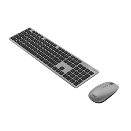 Tastatūra Asus W5000 | Keyboard and Mouse Set | Wireless | US | Gray