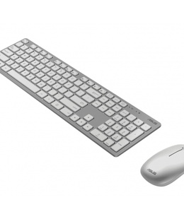 Tastatūra Asus W5000 | Keyboard and Mouse Set | Wireless | US | White  Hover