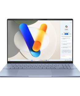 Asus Vivobook S 16 OLED S5606MA-MX008W | Blue | 16  | OLED | 3.2K | 3200 x 2000 pixels | Intel Core Ultra 7 | 155H | 16 GB | LPDDR5X | Solid-state drive capacity 1000 GB | Intel Arc Graphics | Windows 11 Home | 802.11ax | Bluetooth version 5.3 | Keyboard language English | Keyboard backlit | Warranty 24 month(s)  Hover