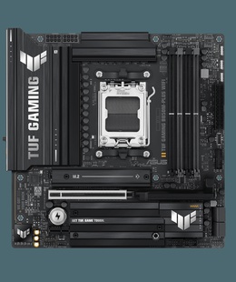  Asus TUF GAMING B850M-PLUS WIFI | Processor family AMD | Processor socket AM5 | DDR5 | Supported hard disk drive interfaces M.2  Hover