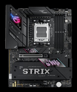  Asus ROG STRIX B850-E GAMING WIFI | Processor family AMD | Processor socket AM5 | DDR5 | Supported hard disk drive interfaces SATA  Hover