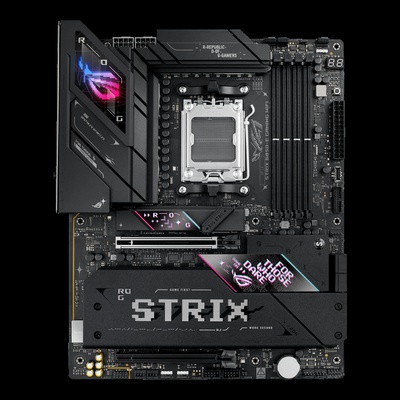  Asus ROG STRIX B850-E GAMING WIFI | Processor family AMD | Processor socket AM5 | DDR5 | Supported hard disk drive interfaces SATA