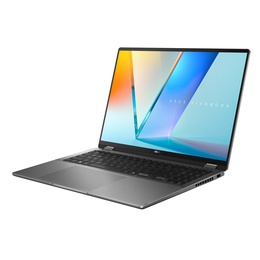  Asus Vivobook 16 Flip TP3607SA-RJ033W | Matte Gray | 16  | OLED | Touchscreen | 3K | 2880 x 1800 pixels | Glossy | Intel Core Ultra 7 | 256V | 16 GB | LPDDR5X | Solid-state drive capacity 1000 GB | Intel Arc Graphics | Windows 11 Home | 802.11be | Bluetooth version 5.4 | Keyboard language US | Keyboard backlit | Warranty 24 month(s)