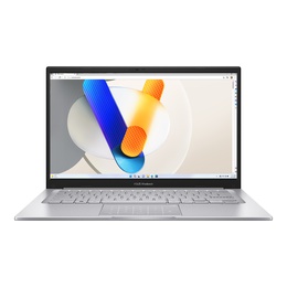 Asus Vivobook 14 X1404VA-EB1027W | Cool Silver | 14  | IPS | FHD | 1920 x 1080 pixels | Anti-glare | Intel Core i5 | i5-1334U | 16 GB | DDR4 | Solid-state drive capacity 512 GB | Intel Iris Xe Graphics | Windows 11 Home | 802.11ax | Bluetooth version 5.3 | Keyboard language English | Keyboard backlit | Warranty 24 month(s)