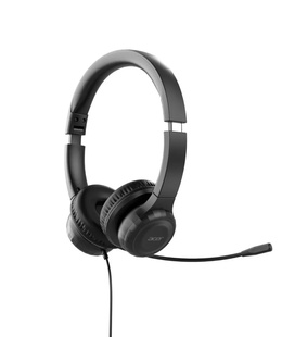 Austiņas Acer Office Headset | Built-in microphone | Wired | Black  Hover