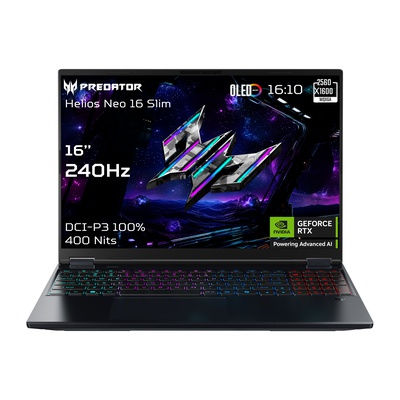  Acer Predator Helios Neo 16S AI PHN16S-71-95J5 16 FHD i9-275HX/64GB/1000GB/NVIDIA GF RTX 5070 Ti/Win11/ENG kbd/Black/2Y Warranty