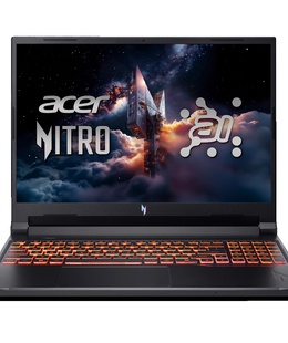  Acer | Nitro V 16 AI ANV16-42-R1HB | Shale Black | 16  | IPS | WQXGA | 2560 x 1600 pixels | AMD Ryzen 7 | 260 | 16 GB | DDR5 | Solid-state drive capacity 1000 GB | NVIDIA GeForce RTX 5060 | GDDR7 | 8 GB | Windows 11 Home | 802.11ax | Bluetooth version 5.3 | Keyboard language US international | Keyboard backlit | Warranty 24 month(s)  Hover